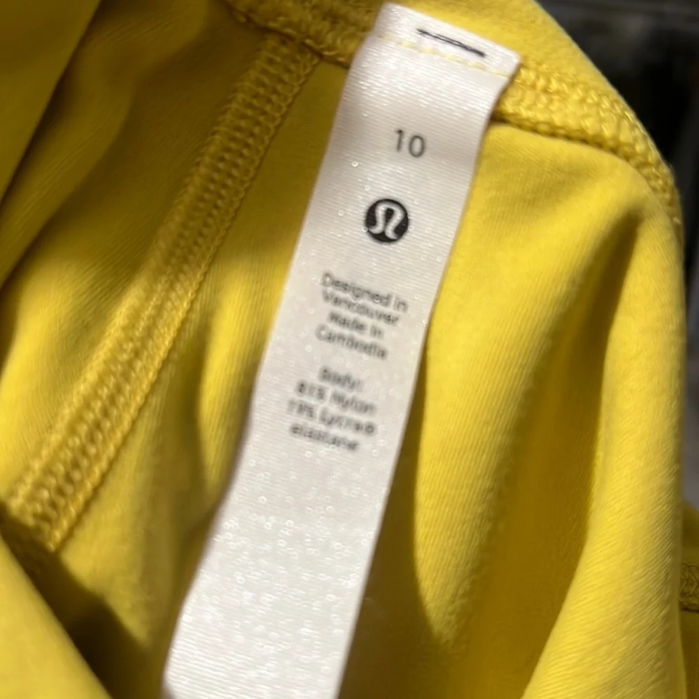 Lululemon Align High-Rise Pant 28" Yellow Serpentine - Picture 2 of 6